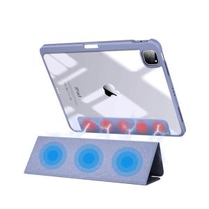 Zoyu | Anti-fall Magnetic Transparent iPad Case with Pencil Slot