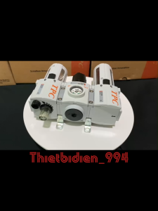 TPC PC3-03DG: Bộ lọc khí - chỉnh áp - tra dầu - xả nước tự động Ren 3/8"=17mm (chính hãng TPC Hàn Quốc)