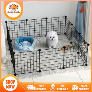 DIY Pet Fence Dog Fence Panel 30cm*30cm Extendable Dog Cage Pet Cage Stackable Pet Cat Rabbit Cage Pet Fence