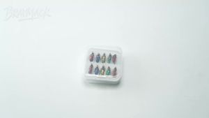 5/10pcs Artificial Insect Fishing Bait Fast Sinking Brass Bead Head Scud Fly Worm Trout Fishing Lure