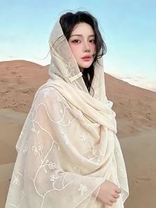 Ethnic Style Tourism Use UV Protection Women Scarf