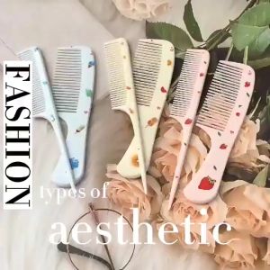Combo 2 lược chải tóc nhựa họa tiết cute NiA shop PK074
