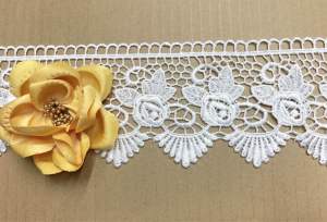 1 mét ren chỉ 10cm.