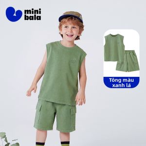 MINI BALA | Bộ Đồ Bảo Hộ Mùa Hè Cho Bé Mềm Mại Không Dễ Biến Dạng