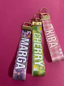 Personalized / Customized Keychain Bag Tag 1x 5inches
