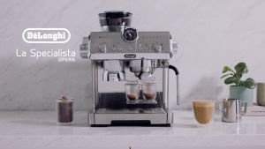 DeLonghi La Specialista Opera Metal Manual Coffee Espresso Machine EC9555.M