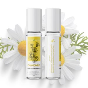 ROMAN CHAMOMILE ESSENTIAL OIL ROLLER 10ML Organic All Natural for Mood Support Insomnia Stress Relief Anti Acne Anti Fungal Hair Scalp Skin Care Yoga Grounding Calming Meditation Massage Oil - Hana Luna Philippines