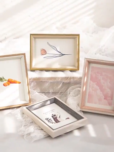 4R/6R/8R/A4 Nordic Style wooden photo frame Display Frame for desktop&wall Home decoration wall photo frame Wedding Photo Bingkai Foto Gambar 简约相框