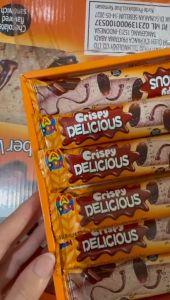 PROMO Wafer Crispy Delicious Isi Selai Coklat 1 Pc