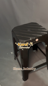 KURSI DUDUK WARNA HITAM PAKET 12PCS/KURSI CAFE/KURSI BASO TANPA SENDERAN/BANGKU PLASTIK TEBAL/KURSI LANTAI/KURSI BAR/KURSI MAKAN/KURSI WARUNG