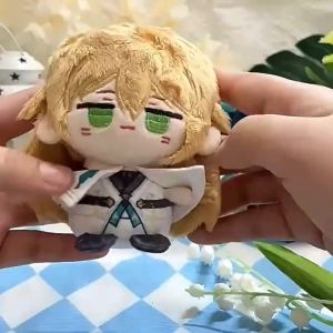 New 10cm game honkai: Star rail plush aventurine Dr. ratio cute plush cartoon character Blade keychain gift bag