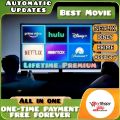 All in one Netflix/Amazon Prime/Disney+/HBO/Apple TV+Movie Premium App Lifetime. 