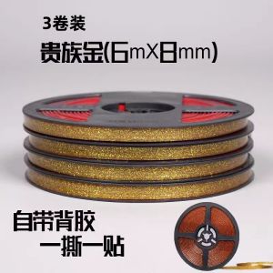 Kitchen Bathroom Gas Stove Edge Sealant Anti-Oil Waterproof PVC Tape Beautiful Gap Cover Mold Proof for Sink Pool Bathroom