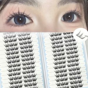 ขนตาปลอมบลูทีอาร์ส 16 แถว ความจุเยอะ ขนตาปลอมสไตล์ธรรมชาติสำหรับผู้หญิง แผ่นบางเบาเหมือนอากาศ บรรจุในสมุด