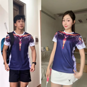 Áo Cầu Lông Quần Cầu Lông Bộ Cầu Lông Nam Nữ Chuyên Nghiệp Vải Thoáng Khí A945 - V Badwear