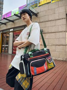 Short Trip Large Capacity Portable Travel Bag with Separate Shoe Compartment