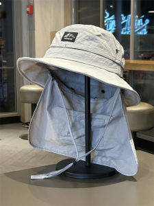 Outdoor Quick-Drying Sun Protection Sun Hat Baby Boy and Girl Summer Breathable Shawl Neck Protection Bucket Hat Storage Hiking Alpine Cap