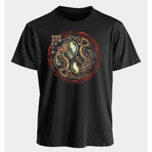 เสื้อยืดมาร์เวลสำหรับผู้ชายและผู้หญิง Venom ฤดูร้อน สไตล์อเมริกัน ฤดูใบไม้ผลิและฤดูใบไม้ร่วง รุ่นใหม่ ทรงหลวม สไตล์พังก์ ฮาราจูกุ แฟชั่นเฉพาะกลุ่ม แขนสั้น