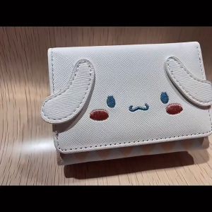(SG Seller) Sanrio kuromi Melody Coin Purse Bag Creative Small Wallet PU Leather Wallet Girls Gifts Card Holder Ladies Girls Two-fold Short Wallet Kawaii Clutch-WJ169