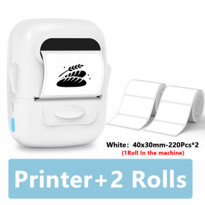 Marklife P50 Portable Thermal Printer Wireless Label Printer White Adhesive Label Sticker Machine For Home Office DIY Tag Inkles