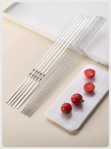 The Primitive | Stainless Steel Thick BBQ Skewers