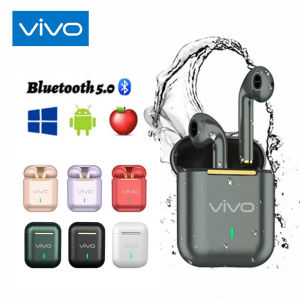 ♥ SFREE Shipping ♥ VIVO J18 Bluetooth 5.0 Earphones TWS Sports Headphones Wireless In-Ear Earbuds Dual HD Microphone Headset 2024 New