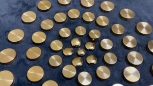 COMBO 10 Chiếc chụp chân vít mạ vàng cao cấp Size 16mm