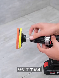Mishilei 3PCS Drill Scrubber Brush Drill Brush Attachment Stiff Bristle Brush Cleaning Tool Berus Pembersihan