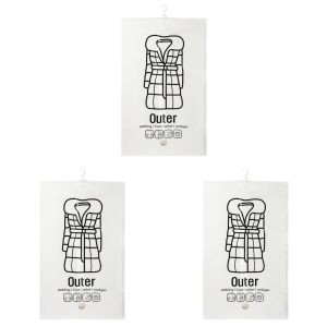 1-3Pcs Hanging Compressible Storage Bag Reusable Clothes Compression Storage Bag Space Saving for Clothes Down Overcoat