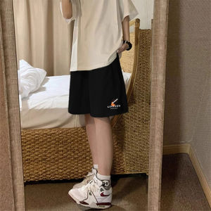 Quần Short Thể Thao Chạy Bộ Mùa Hè American Five-Fifths Cho Nam Dáng Rộng Thoải Mái Thường Ngày Thời Trang Quần Dài Năm Điểm