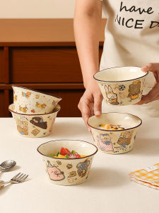 Cute Cartoon Ceramic Bowl