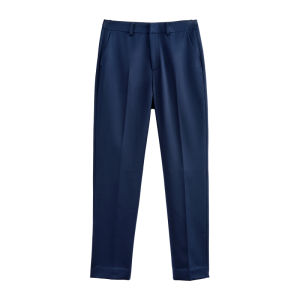 LadyS Elite | Navy Blue Wool Womens Suit Business Casual