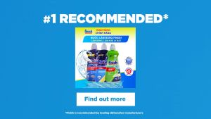 Nước làm bóng Finish Đức chai 800ml không mùi hương với công nghệ mới powerball tăng cường hiệu quả sấy khô ngay cả trên đồ nhựa - Chai 800ml sử dụng cho 160 lần rửa