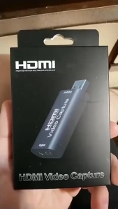 Video Capture HDMI USB Card Full HD 1080P 60fps Recording Gaming (ZOOM)