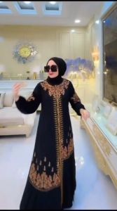 Gamis Abaya Terbaru Lebaran 2024: Bahan Jersey Import & Fashion Wanita