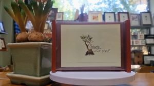 กรอบรูปไม้ 5x7 แท้ STORY KF-0117 รุ่น Walnut 6x4