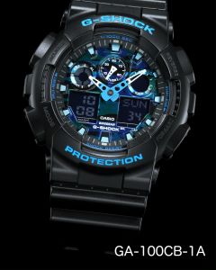 CASIO G-SHOCK GA-100CB Mens Analog Digital Watch Resin Band