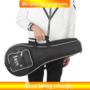 IRIN | IRIN Dày Đệm Bông Đàn Mandolin Túi Di Động Mềm Đàn Guitar Ba Lô Vải Oxford Bền Đẹp Hộp Đựng Nhạc Cụ Phụ Kiện