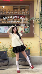 Áo Sơ Mi Nữ Cổ Tròn Cánh Tiên WOMAN BASIC Phối Cúc Áo Sơ Mi Cổ Tròn Phong Cách Hàn Quốc Dễ Phối Đồ Mặc Đi Chơi Đi Làm SM23