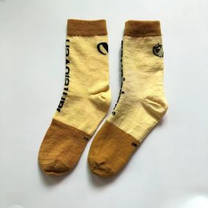 Mernu 70% Wool Socks Mens Middle Tube Socks Outdoor Sports Boneless Seam Head Easiest for Match Sweat-Absorbent Soft Socks