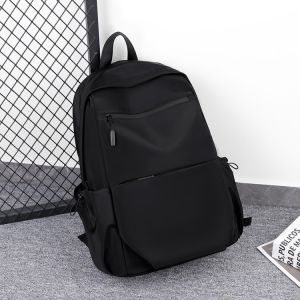 Mens Business Backpack 2024 New Commuter Waterproof Computer Bag Large Capacity Bookbag for College Students Soft Handle
