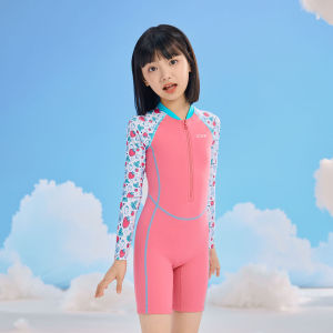 ZOKE | Childrens Winter Swimming Suit with Long Sleeves Sun Protection and Quick-Drying