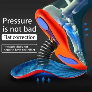 2Pcs Sport Orthopedic Insoles for Feet Men Women EVA Breathable Shock Absorption Shoes Insole for Running Basketball Sport Care Pads