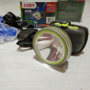 Senter kepala selam Luby 40 watt L-1815 headlamp diving 40 wat