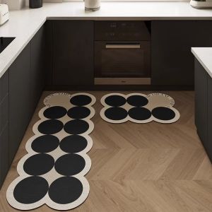 YINSHANG | Waterproof Greaseproof Water-absorbing Non-washable Anti-slip Stain-resistant Luxury Doormat