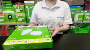 Đèn led ốp trần vuông viền trắng MPE SSPL 6W 12W 18W 24W 3000K/6500K CHÍNH HÃNG