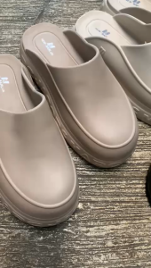 Sepatu Jelly Wanita Terbaru/ Sepatu Sendal Slip on & mules Karet Cewek Kekinian New Barlun 008