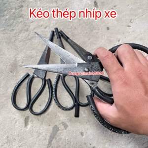 Kéo Cắt Cá Quý Râu Làm Từ Nhíp Xe Ô Tô Siêu Bén và Bền Lưỡi Đúc Liền Cán Chắc Chắn Không Bị Gãy Cán