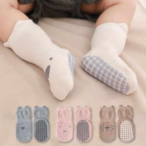 Tất Đi Học Bộ Đồ Cotton Dày Cho Bé Trai Và Bé Gái Mùa Thu Đông Chống Trượt Thoáng Khí Thoải Mái Dễ Thương Tất Đi Học