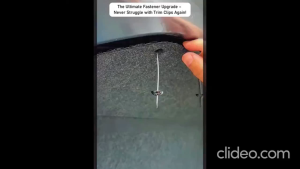 Home Store Nylon Cable Tie With Buckle Head 4.8MM (W) x 100MM 4 (L) Black - 100PCS/PKT